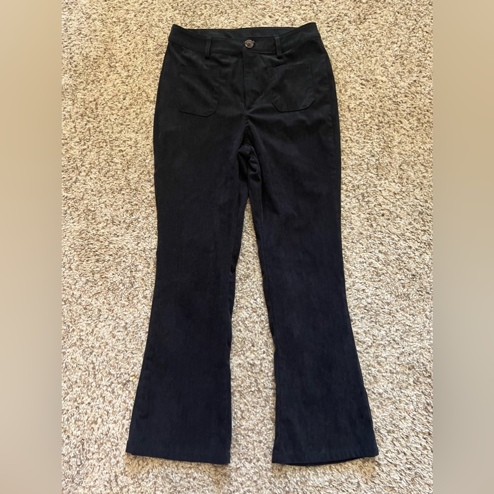 Women’s Harper Heritage Corduroy Full Length Bootcut Zip Front Pants